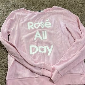Rose all day sweater